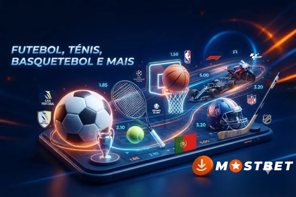 Principais Modalidades: Futebol, Ténis, Basquetebol e Mais