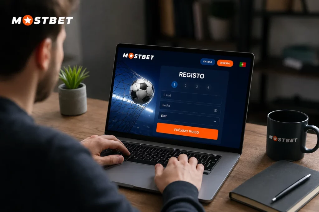 Métodos de Registo Disponíveis (Num Clique, Telemóvel, E-mail)